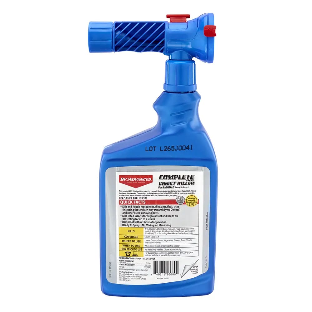 Bio Advanced Complete Insect Killer For Soil & Turf, 32 oz.