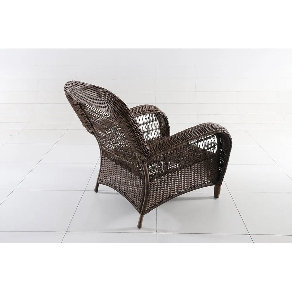 Hampton Bay Beacon Park Outdoor Patio Chair, Brown