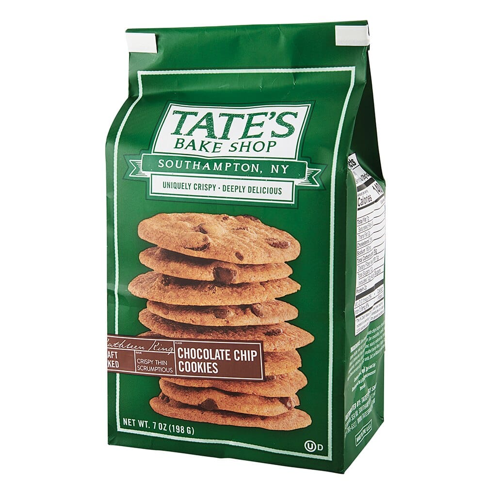 Tate's Bake Shop Chocolate Chip Cookies, 7 oz