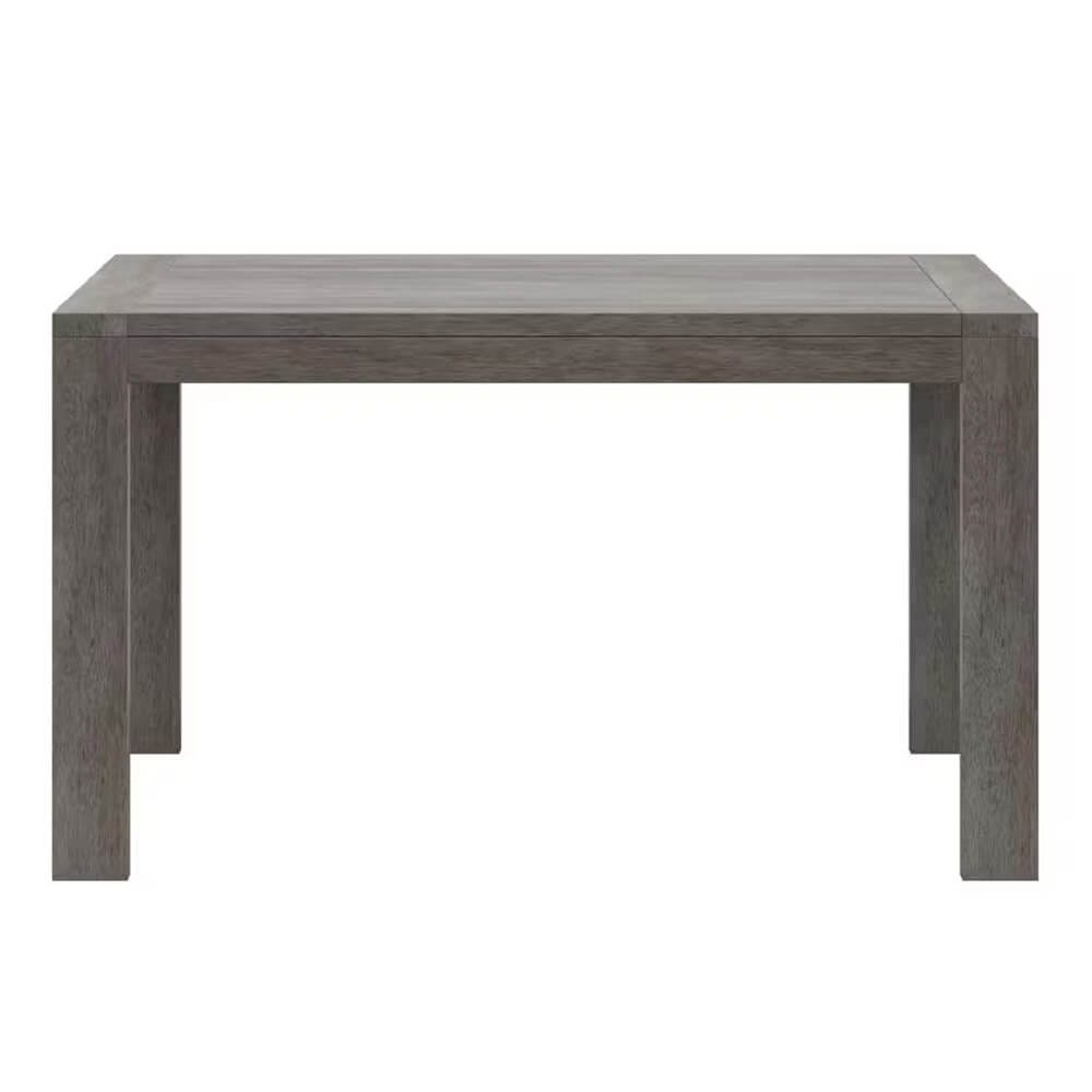 Twin Star Home Rectangular 52" Dining Room Table, Weathered Gray