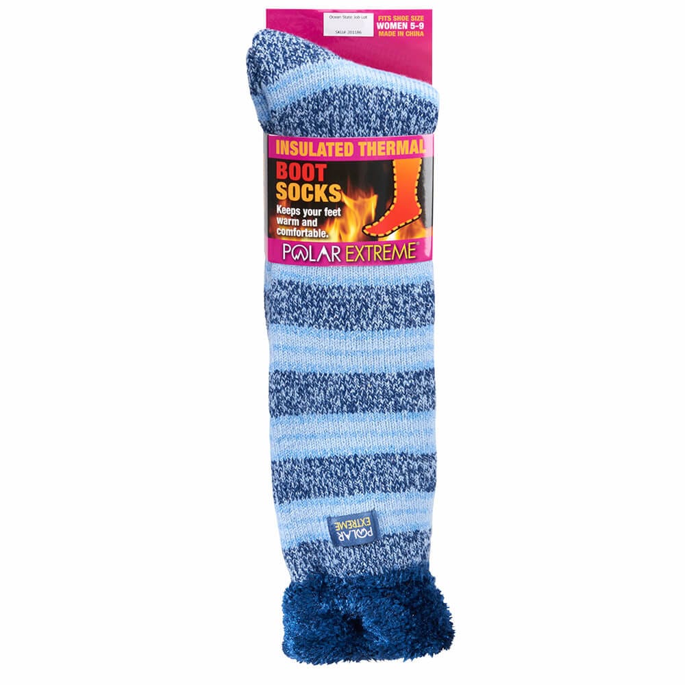 Polar Extreme Women's Insulated Thermal Boot Socks