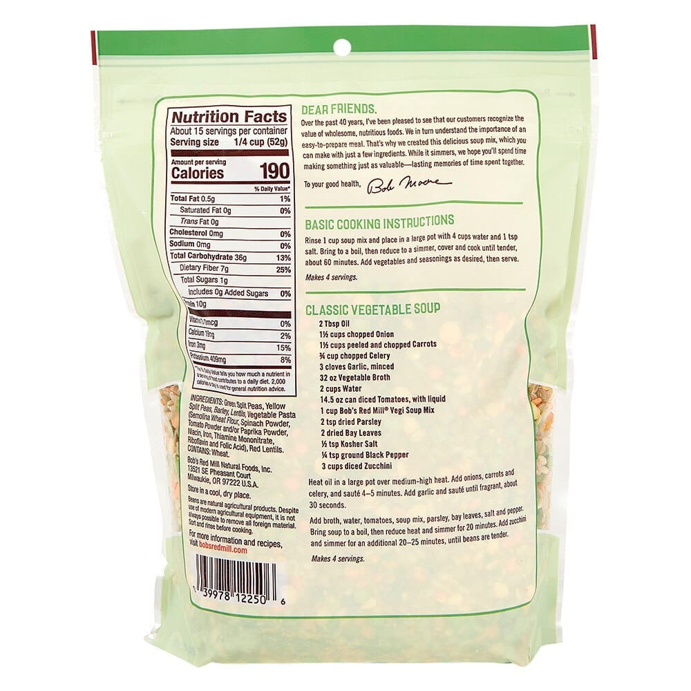 Bob's Red Mill Vegi Soup Mix, 28 oz