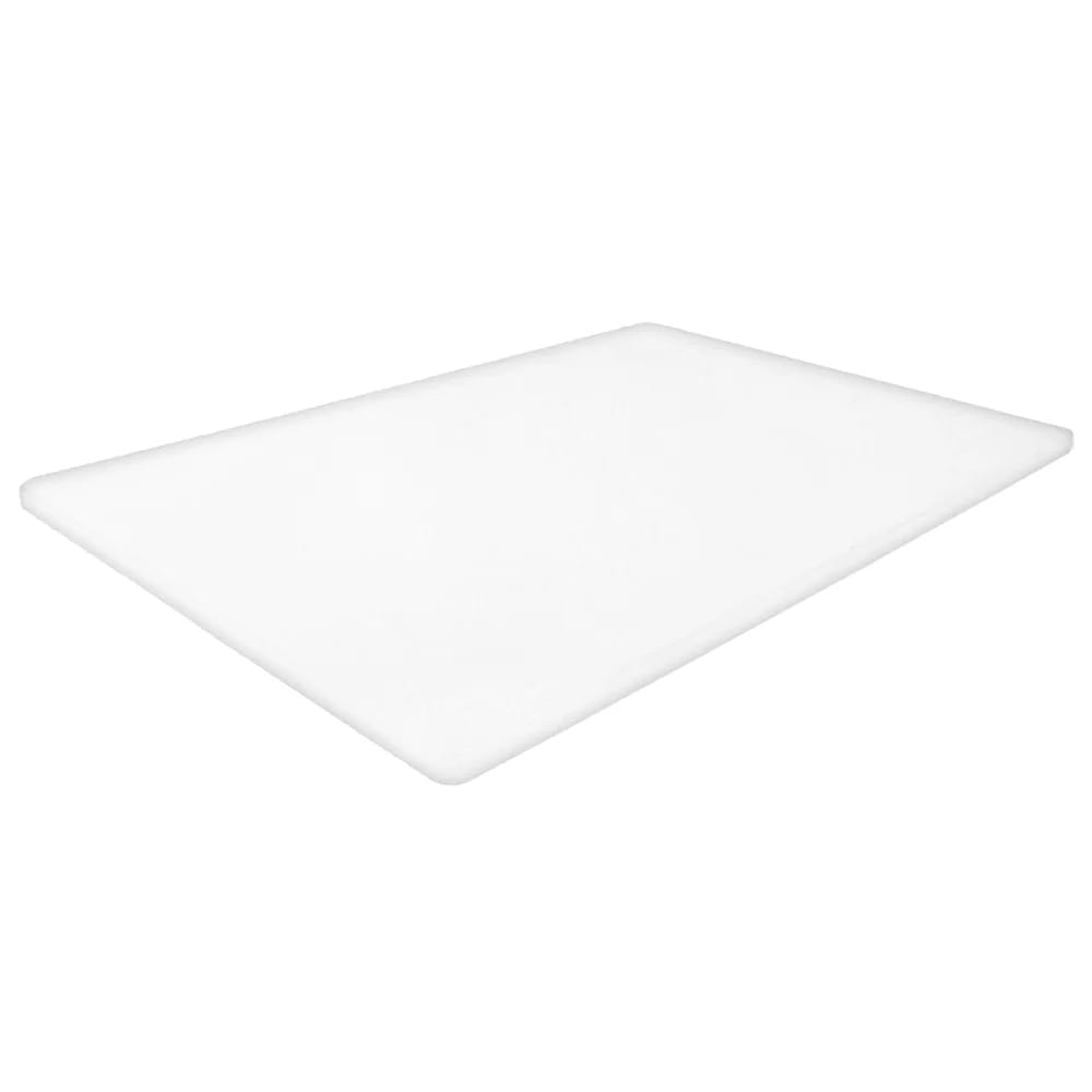 Thirteen Chefs Professional HDPE Plastic Chopping Board, 18" x 12"