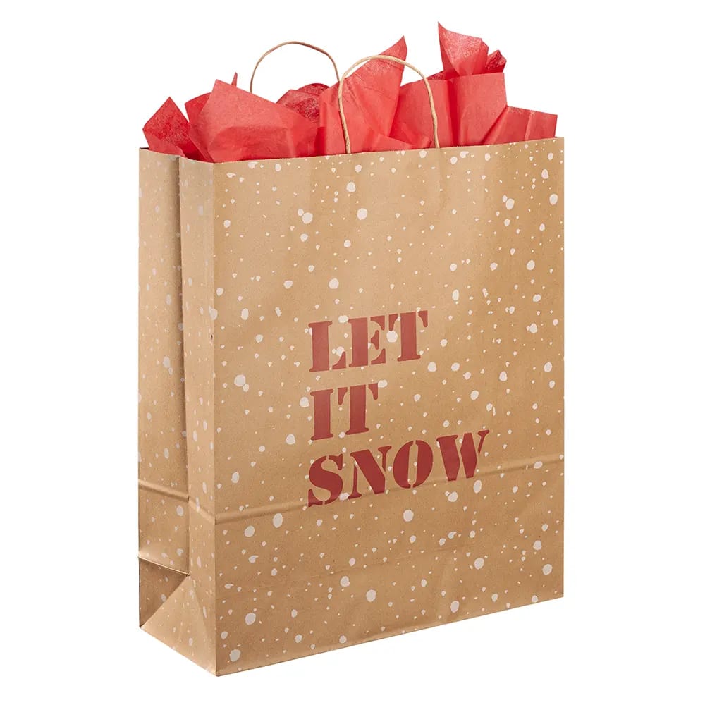 Kraft Jumbo Christmas Jumbo Gift Bag
