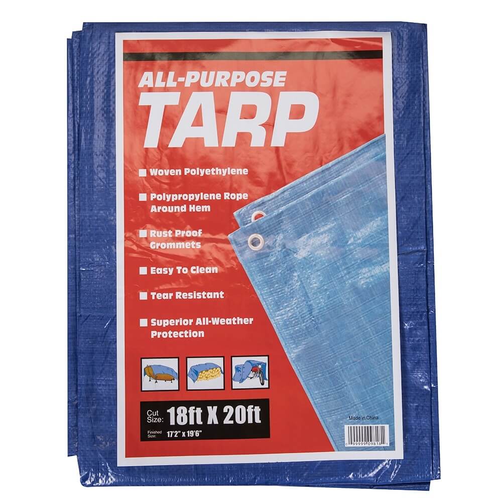 18' x 20' All-Purpose Weather Resistant Tarp