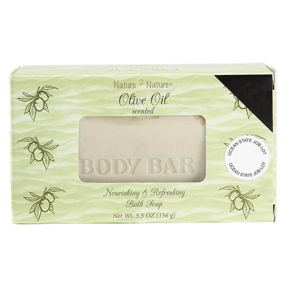 Nature 2 Nature Olive Oil Bath Soap, 5.5 oz