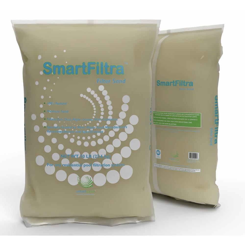 Mystic White Pool Filter Sand, 50 lbs