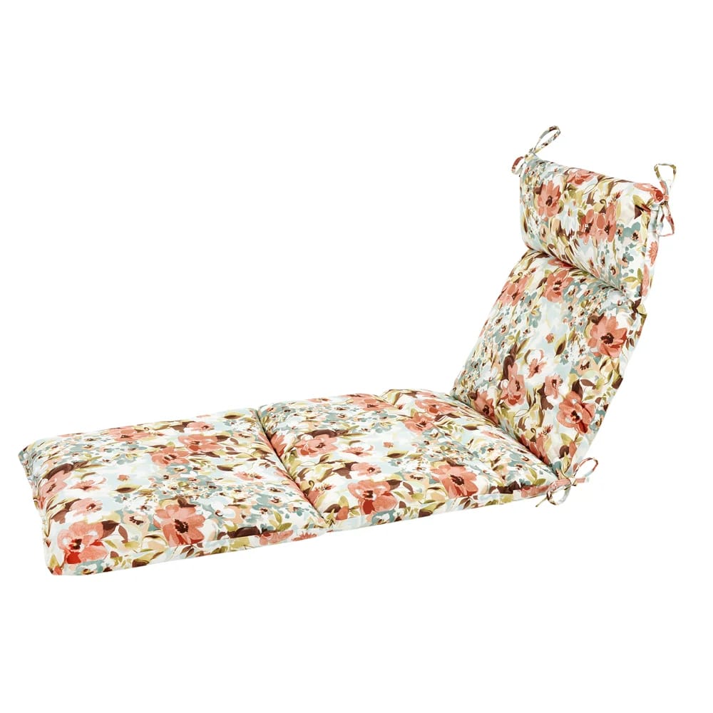 Outdoor Chaise Cushion, Abigail Russet