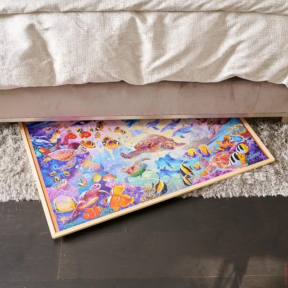 Wooden Easel Puzzle Board, 2,000 Piece Size