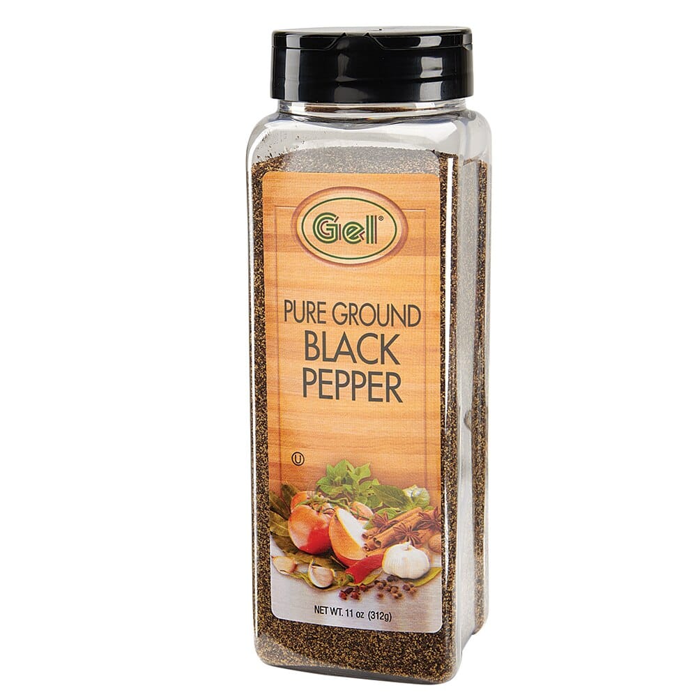 Gel Pure Ground Black Pepper, 11 oz