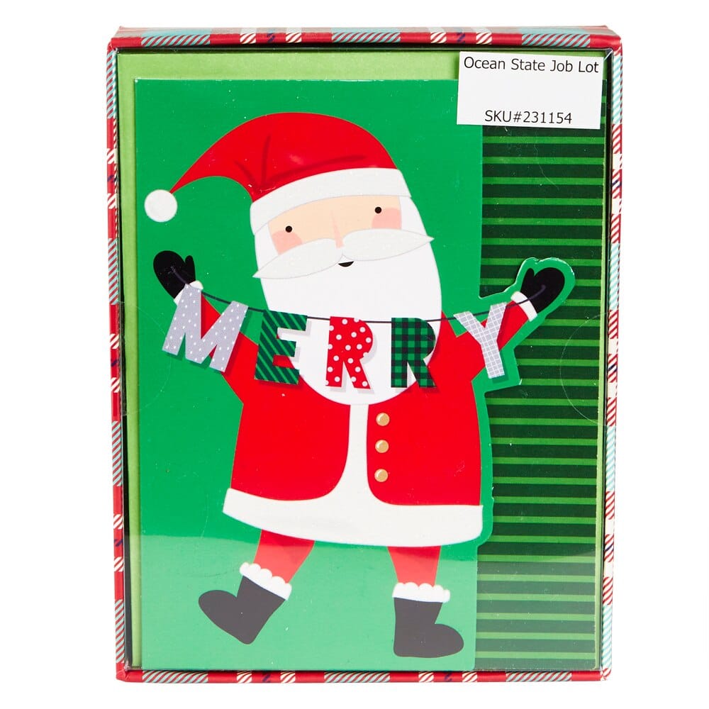 Petite Boxed Christmas Cards, 20-pack