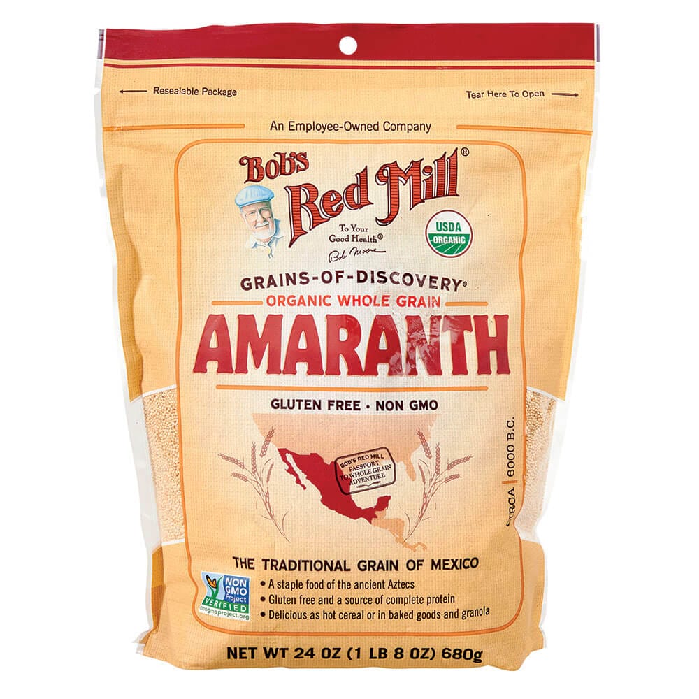 Bob's Red Mill Organic Amaranth Grain, 24 oz