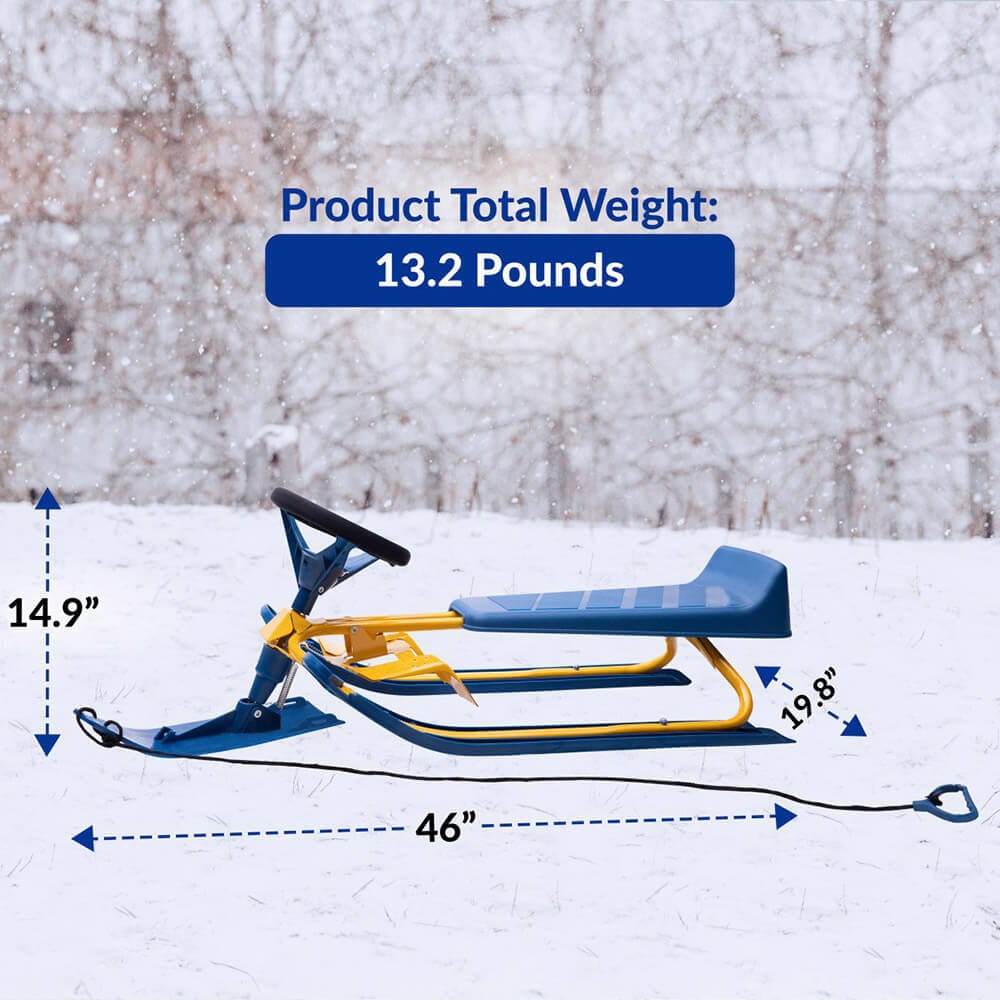 Machrus Frost Rush Snow Sled for Kids and Adults