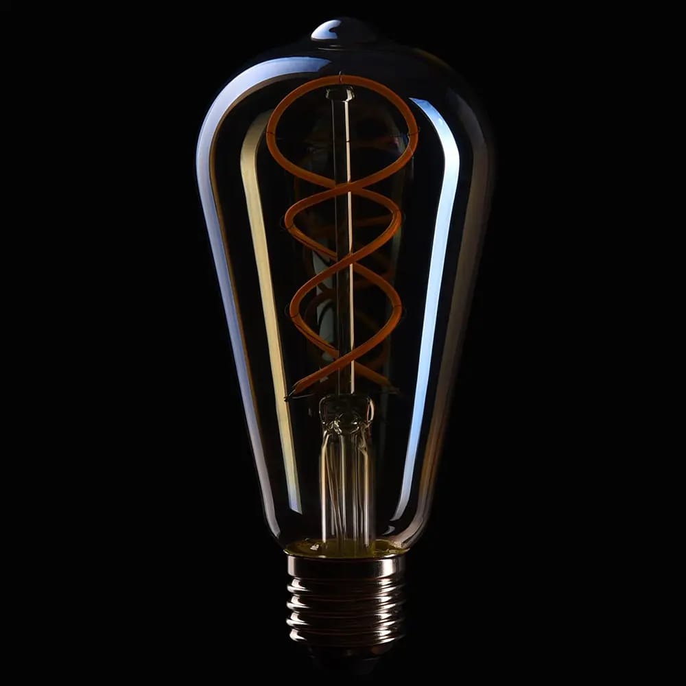 CROWN LED Dimmable Incandescent 4 Watt Light Bulbs, 6 Pack