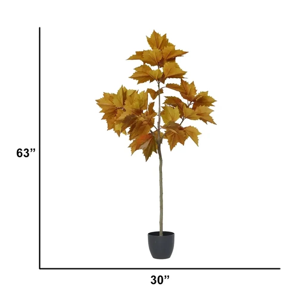 Vintage Home 63" Maple Leaf Tree