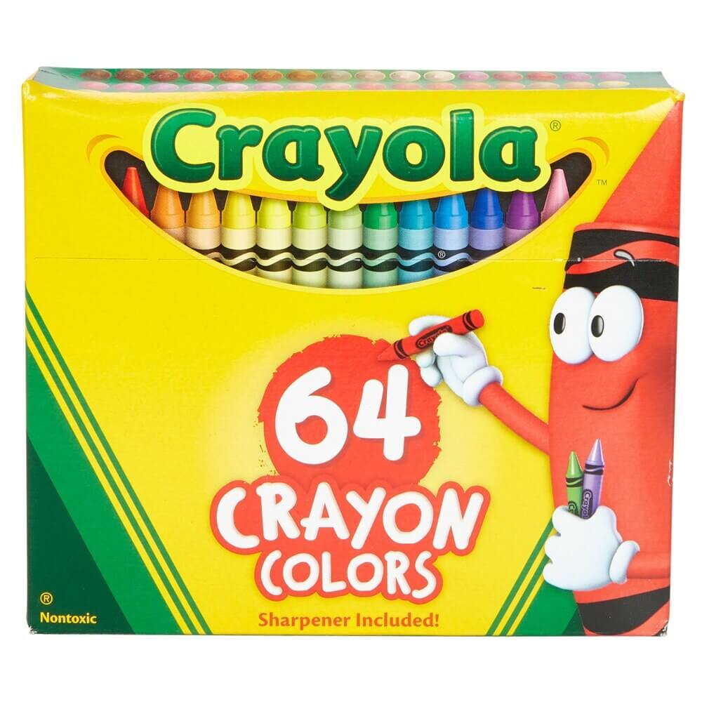 Crayola Crayons, 64 Piece