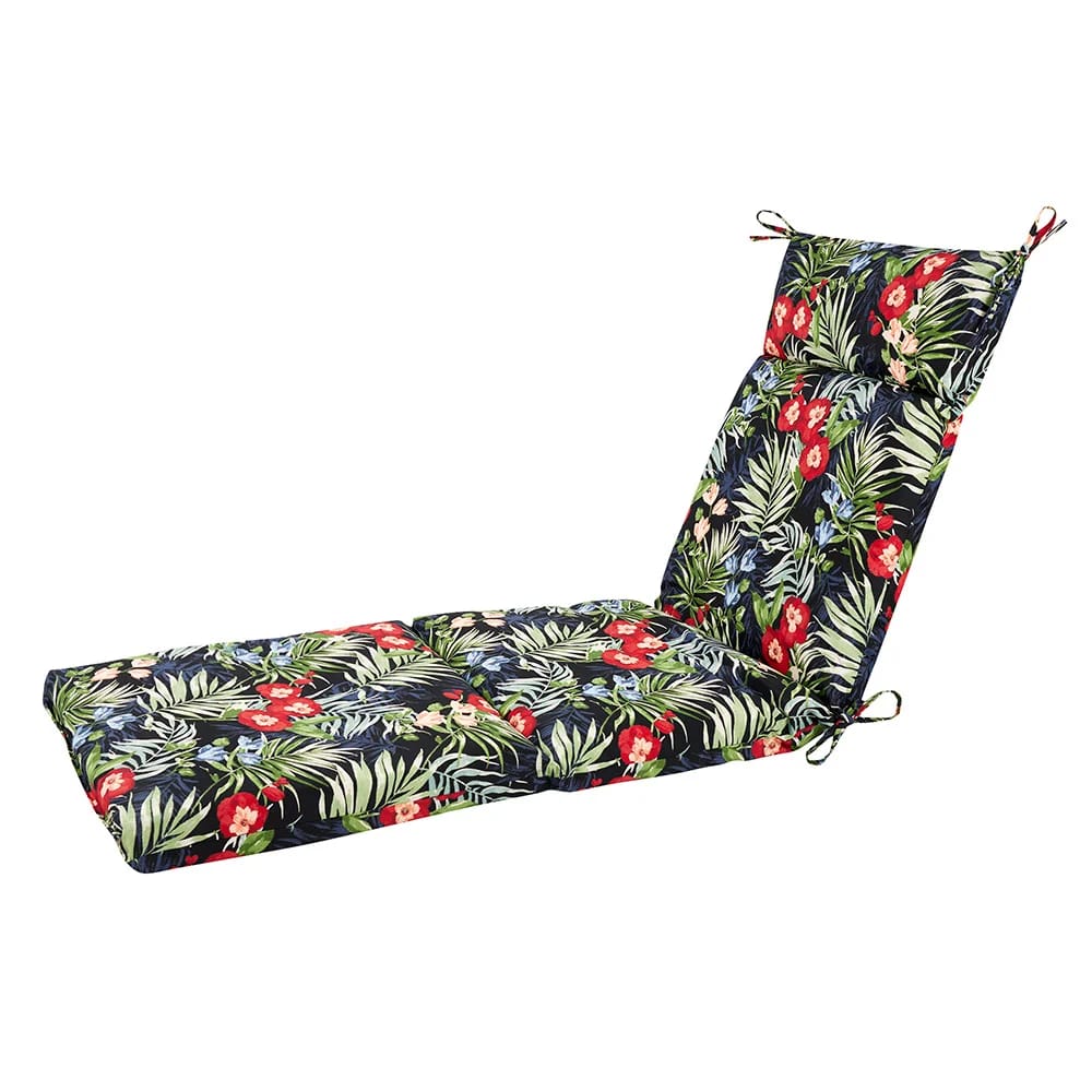 Outdoor Chaise Cushion, Tropical Sky