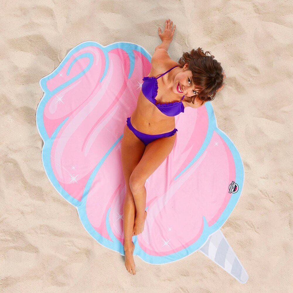 BigMouth Giant Cotton Candy Beach Blanket