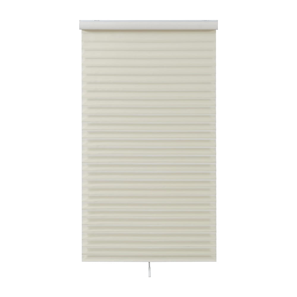 Cordless Shangrila Horizontal Sheer Shade, Seed Pearl, 39" x 64"