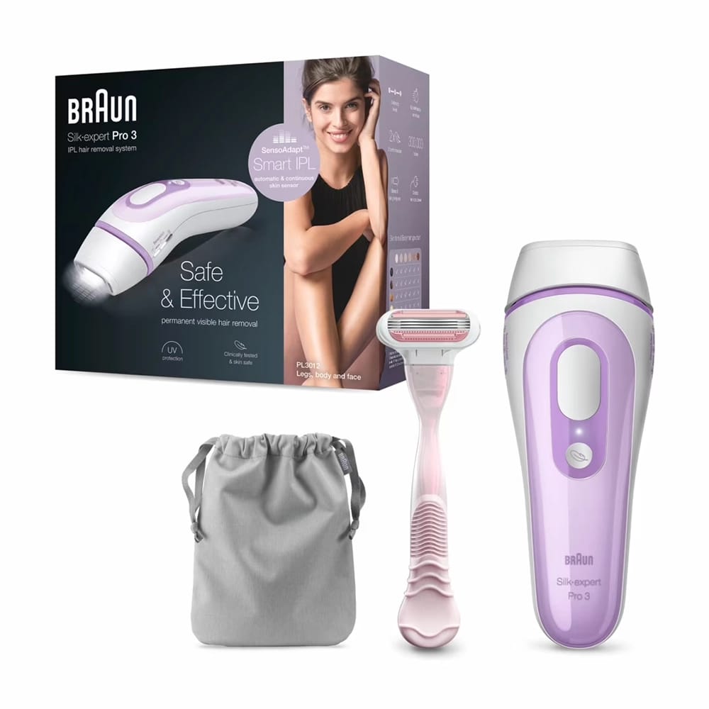 Braun Silk Expert Pro3 IPL Hair Removal System for Women