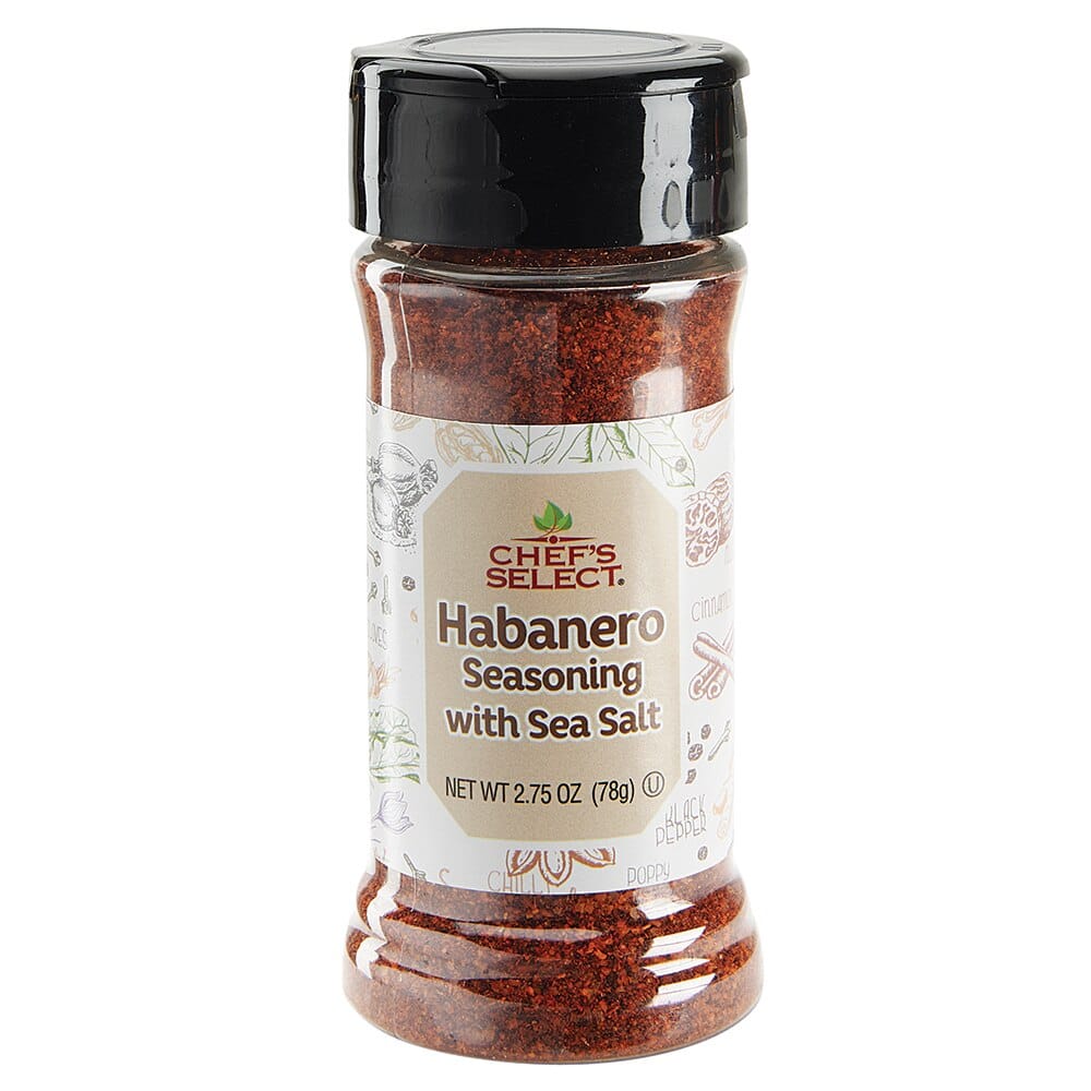 Habanero Seasoning with Sea Salt, 2.75 oz