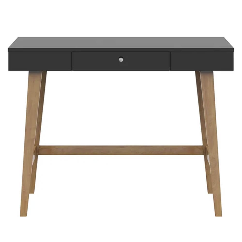 Twin Star Home Aprill 40" Desk, Black/Brown