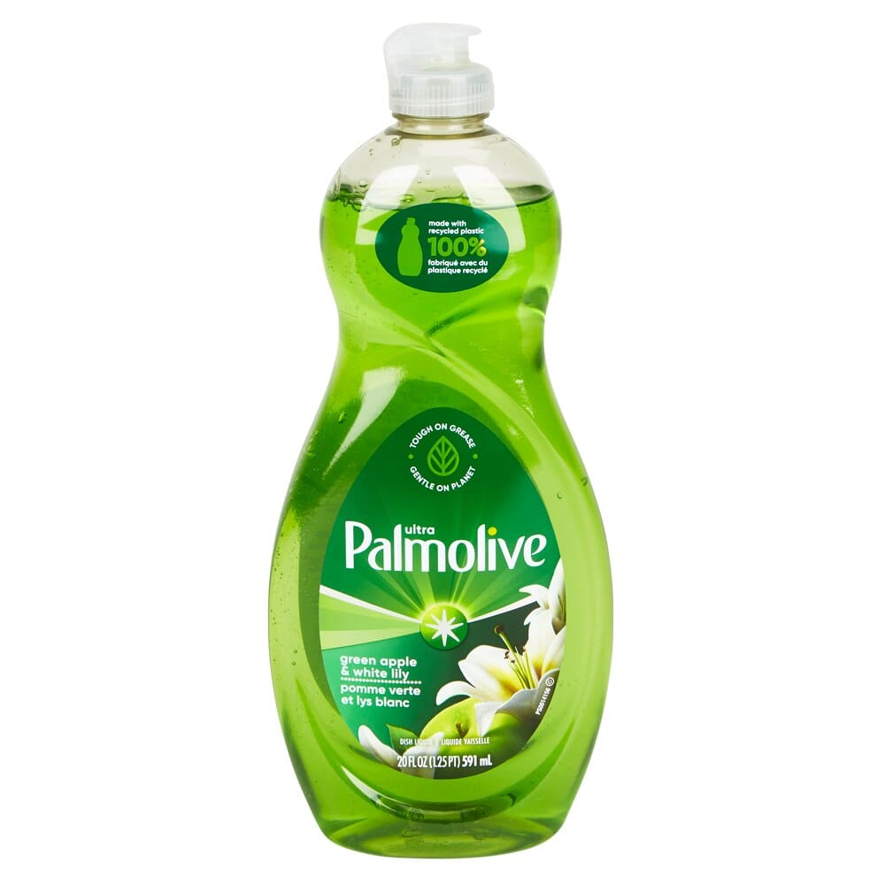 Palmolive Ultra Green Apple & White Lily Liquid Dish Soap, 20 oz