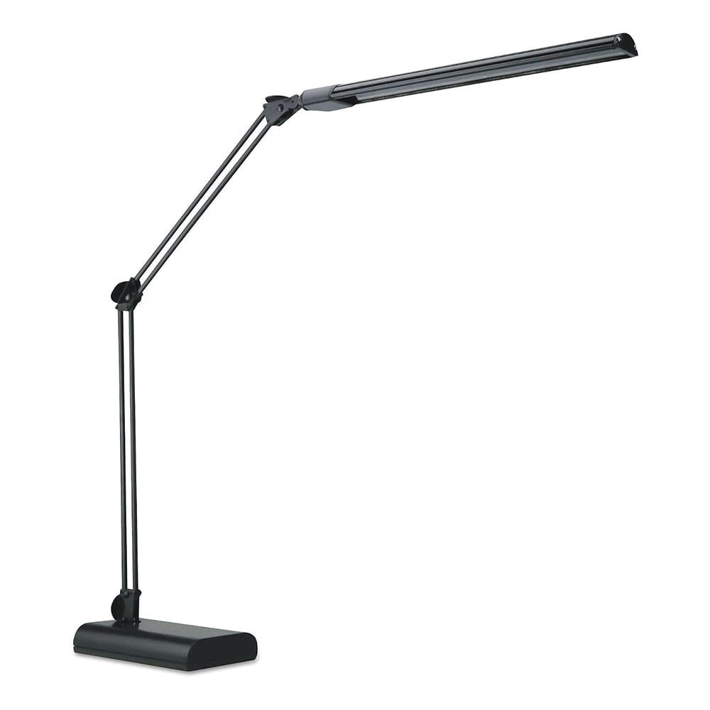 Alera Adjustable LED Desk Lamp, Black