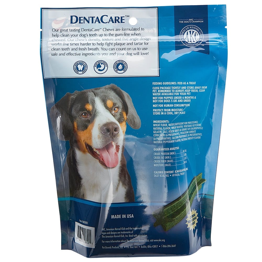 DentaCare AKC Dental Dog Treat, Mint, 13-count