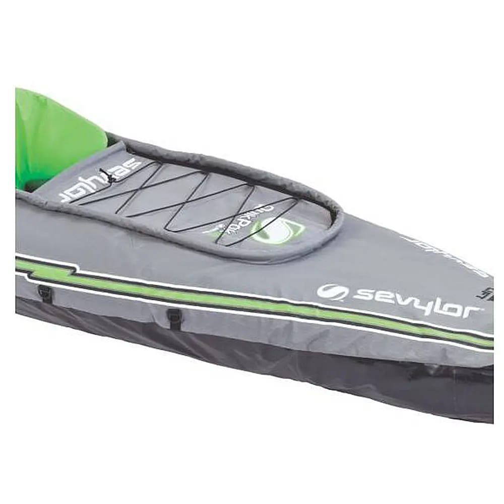 Sevylor Quickpak K5 1 Person Inflatable Kayak, Gray/Green
