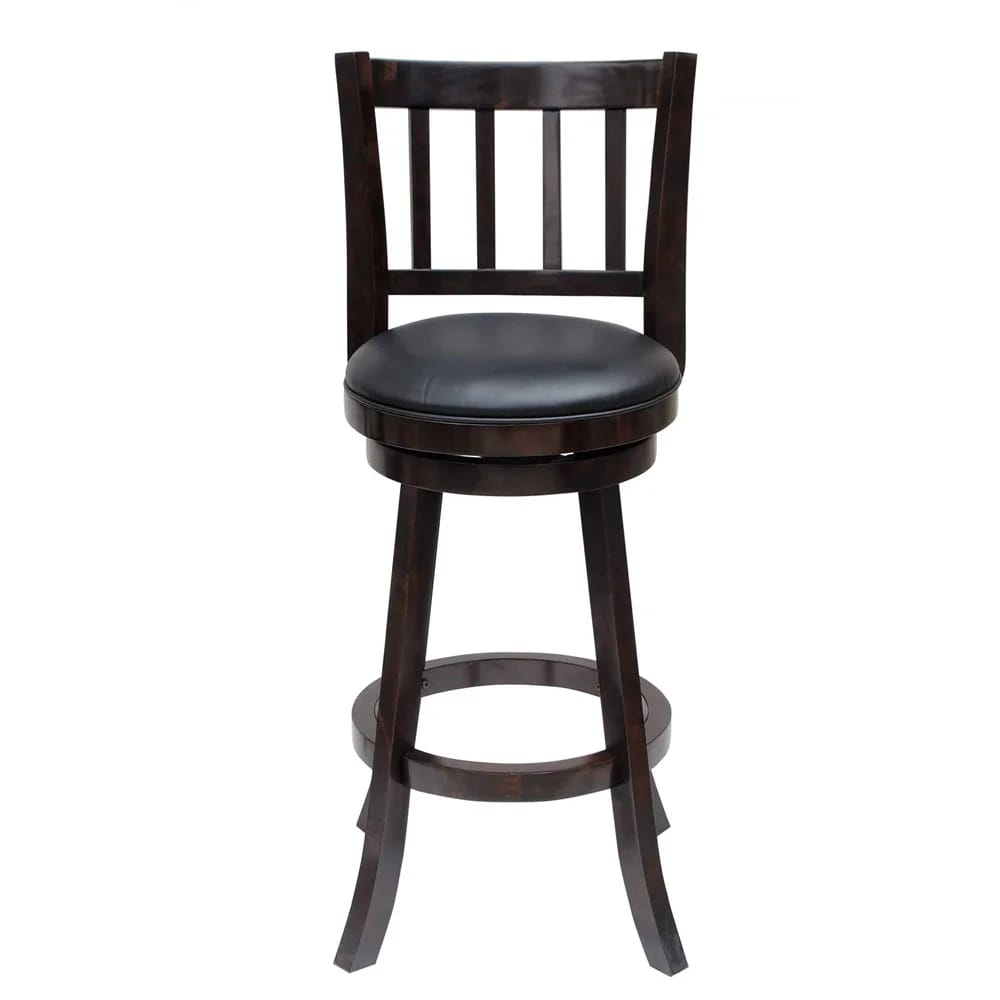 Bloomington 24" Swivel Counter Stool, Cappuccino