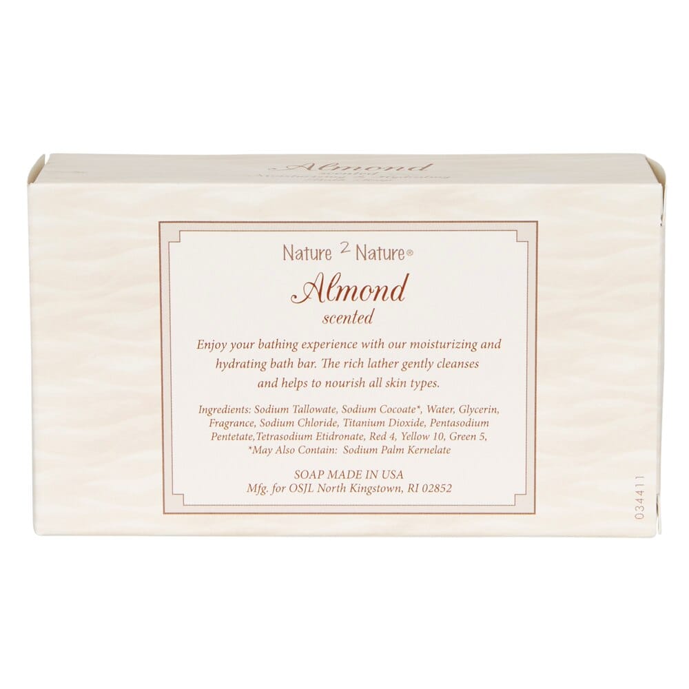 Nature 2 Nature Almond Bath Soap, 5.5 oz