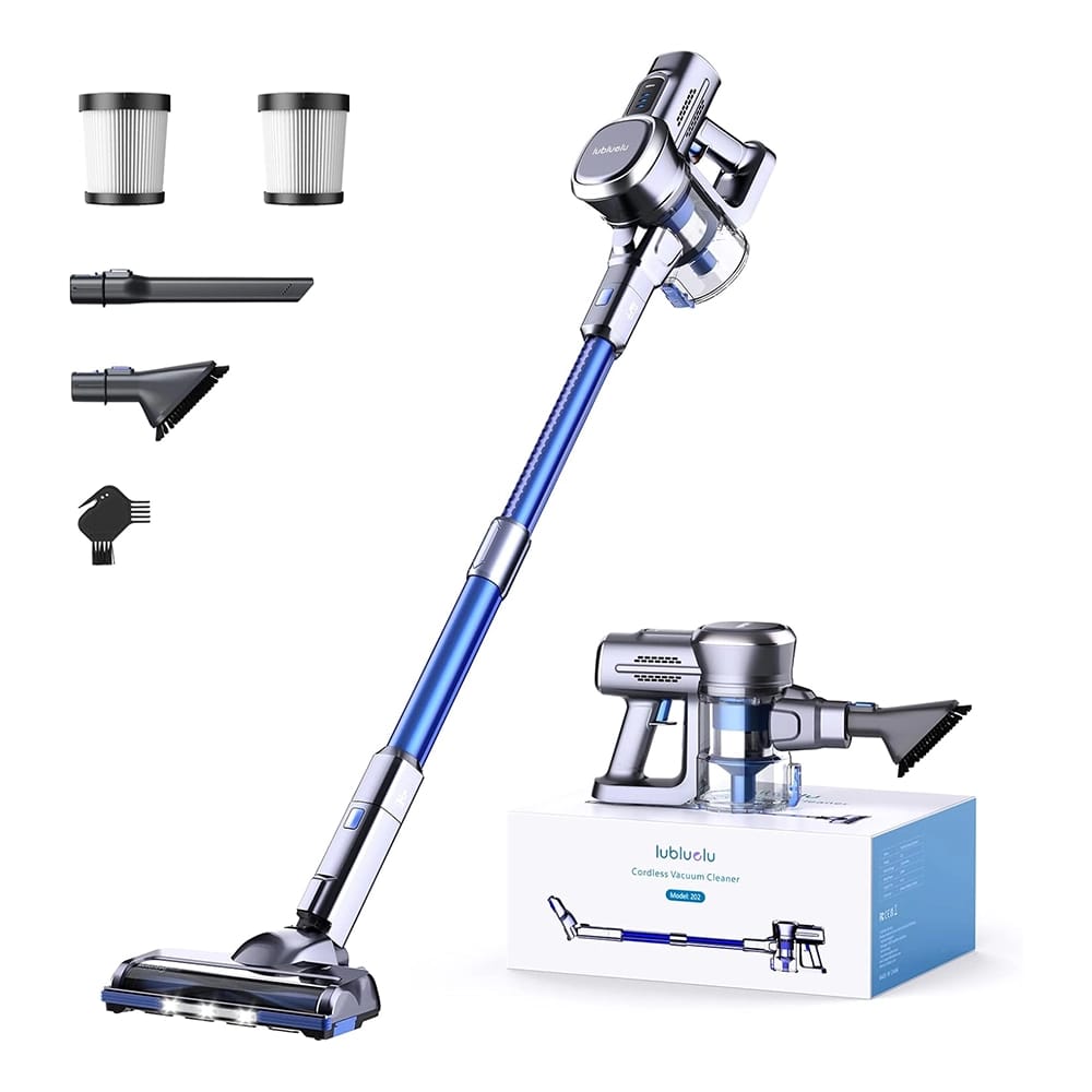 Lubluelu Cordless Vacuum Cleaner, Blue