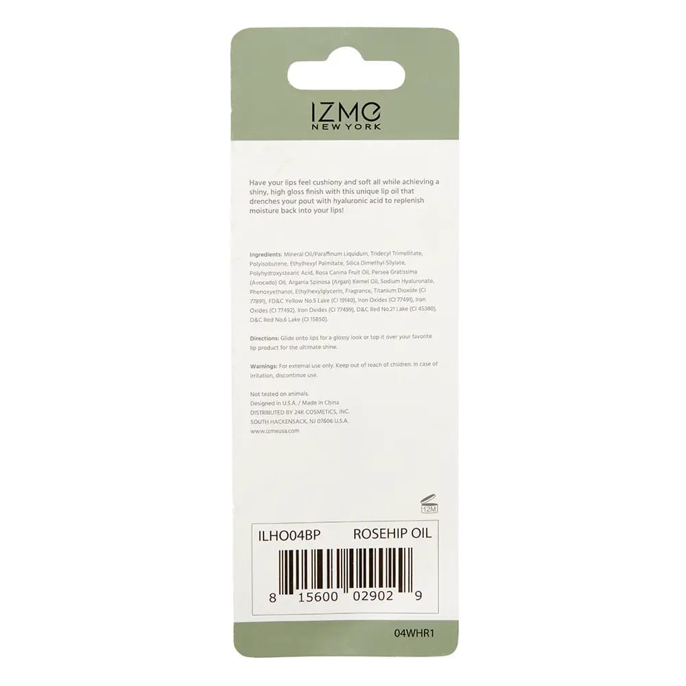 Izme Rosehip Hydrating Lip Oil, 0.51 fl. oz.