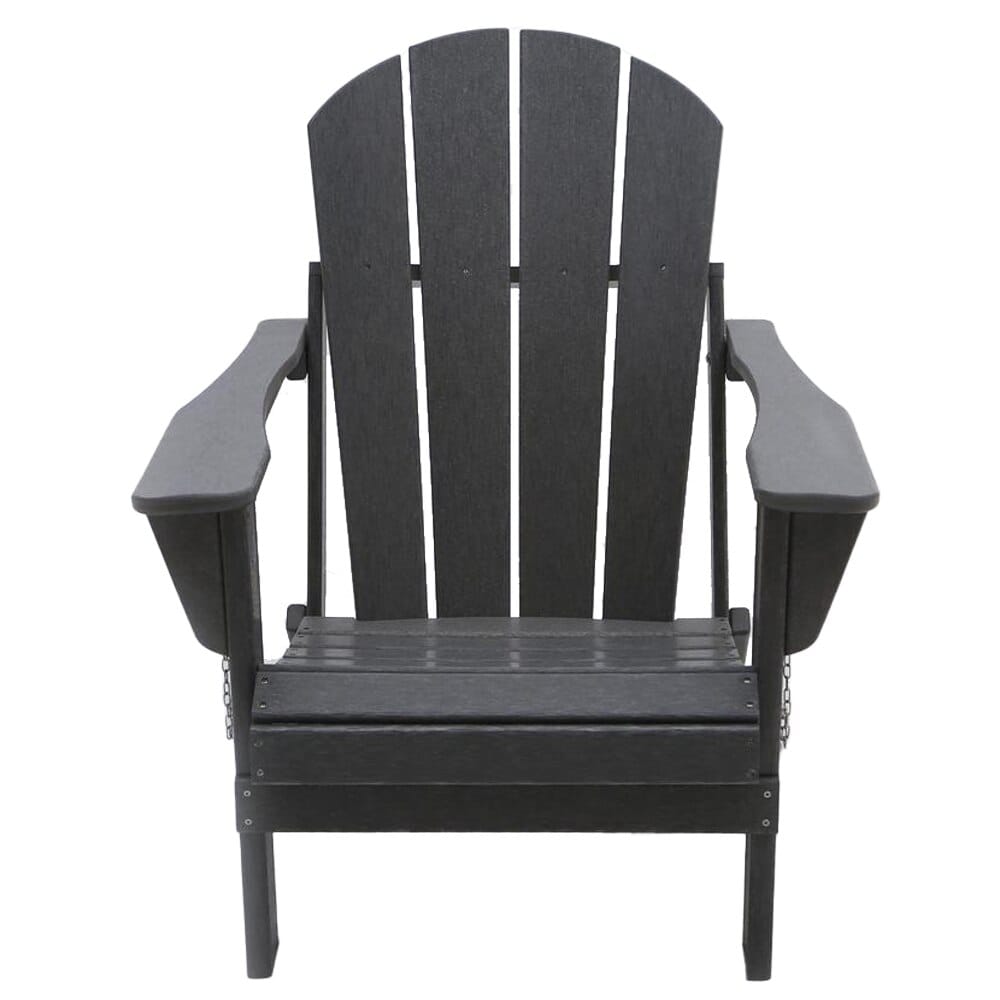 Folding Adirondack Chair, Gray