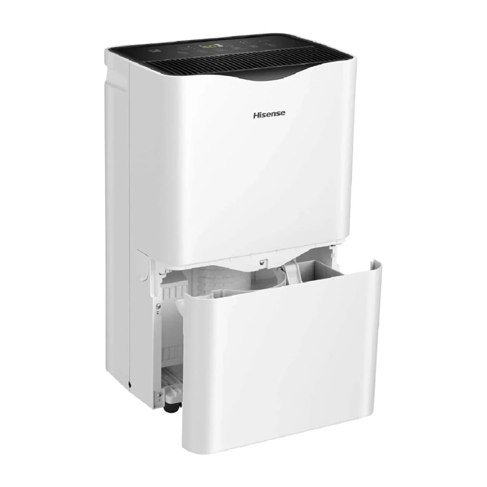 Hisense 50 Pint 3-Speed Dehumidifier with Built In Pump, White