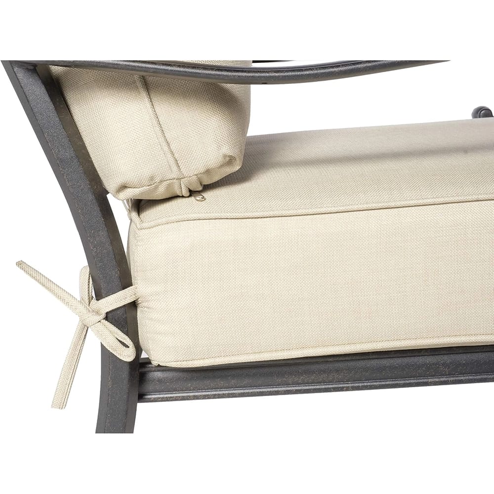 Alfresco Home Newbury 4 Piece Cast Aluminum Seating Set