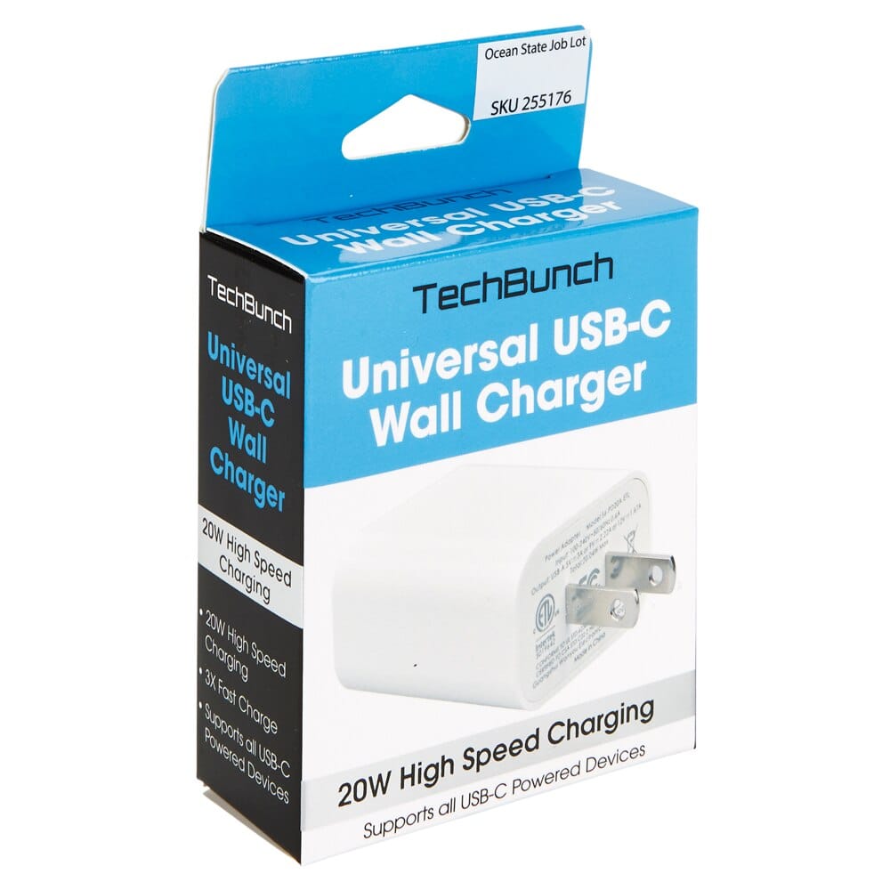 TechBunch Universal USB-C Wall Charger