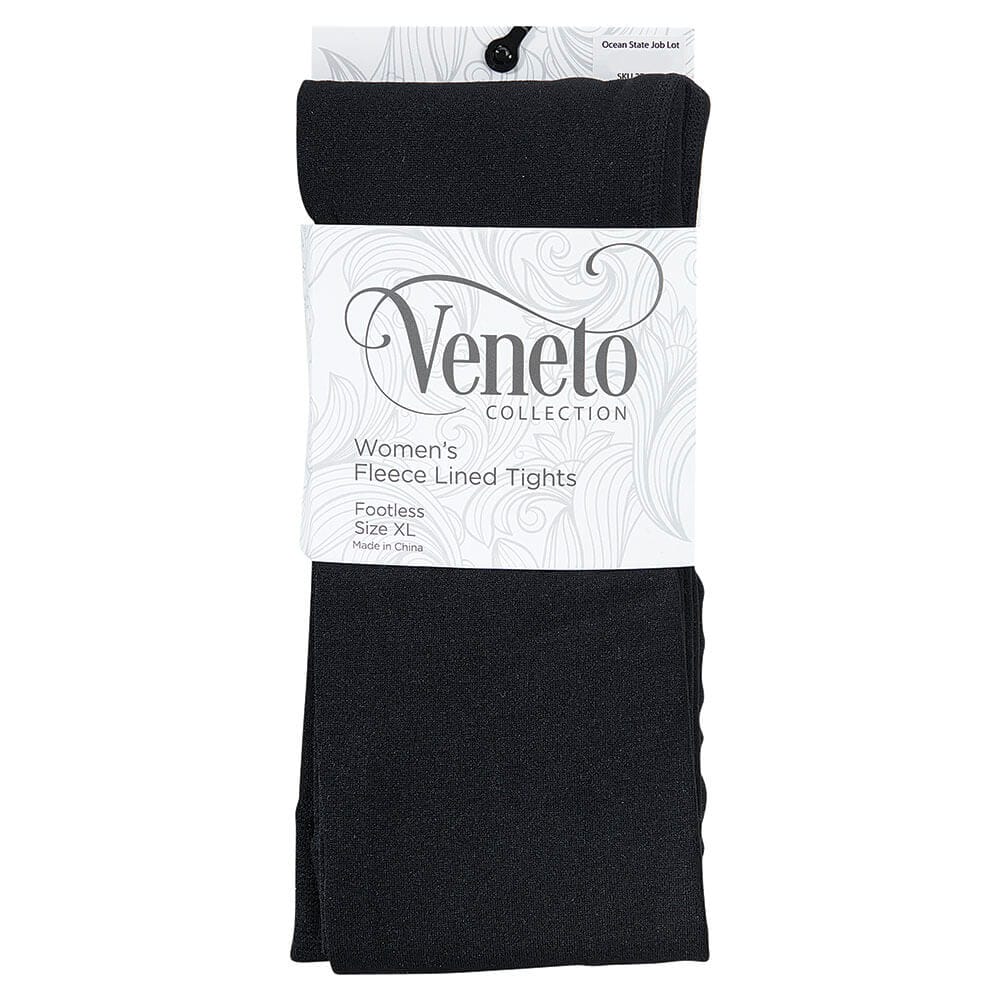 Veneto Women's Fleece Lined Footless Tights