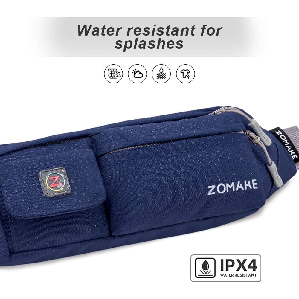 ZOMAKE Small Crossbody Fanny Pack, Navy