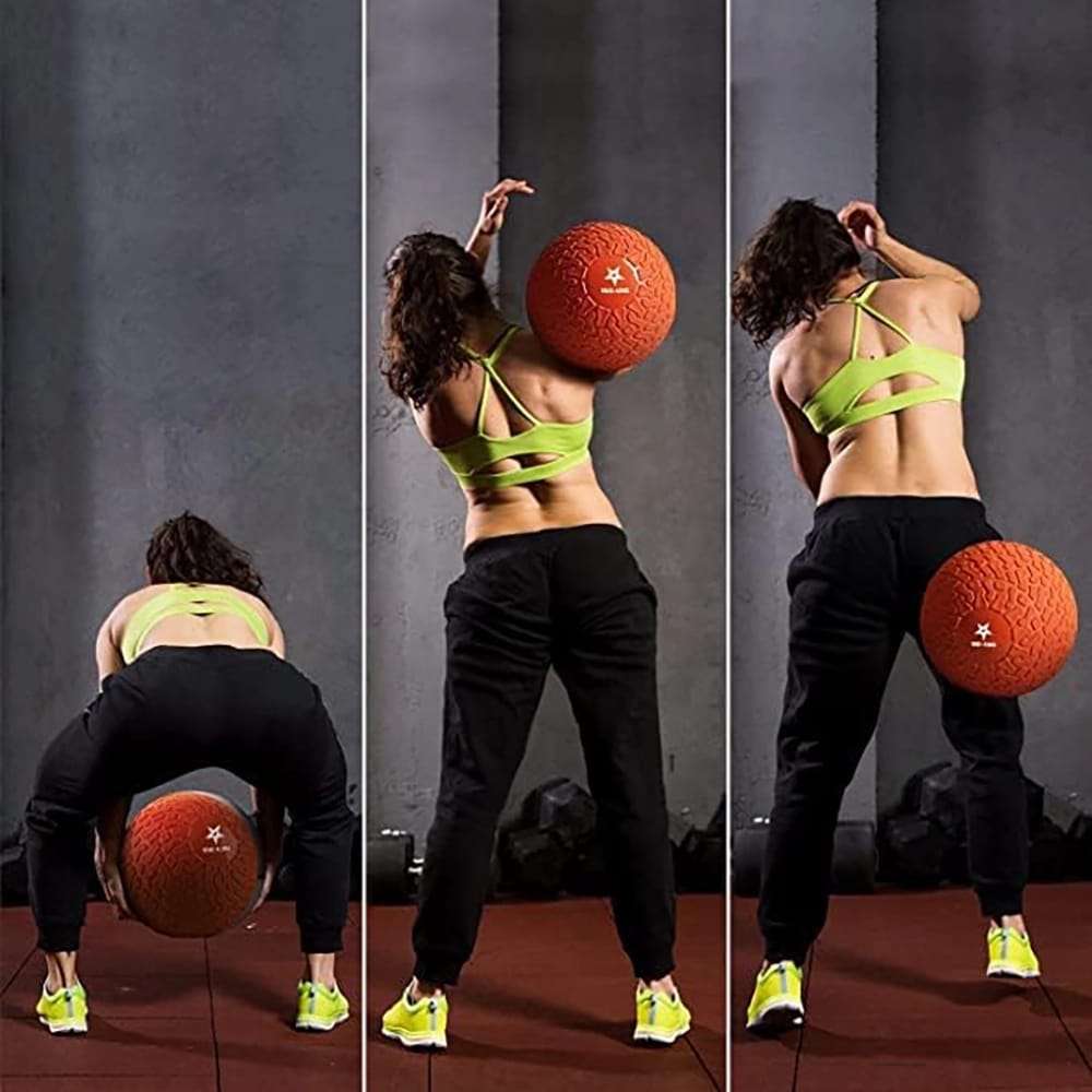 Yes4All Exercise Slam Ball, Orange, 10 lb