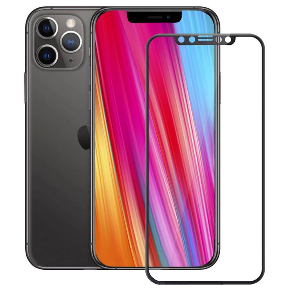 TechBunch Tempered Glass iPhone X, XS, and iPhone 11 Pro Screen Protectors, 3-Count