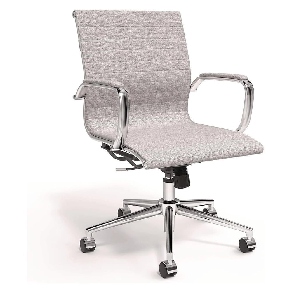 Alera Siskin Modern Office Desk Chair, Gray