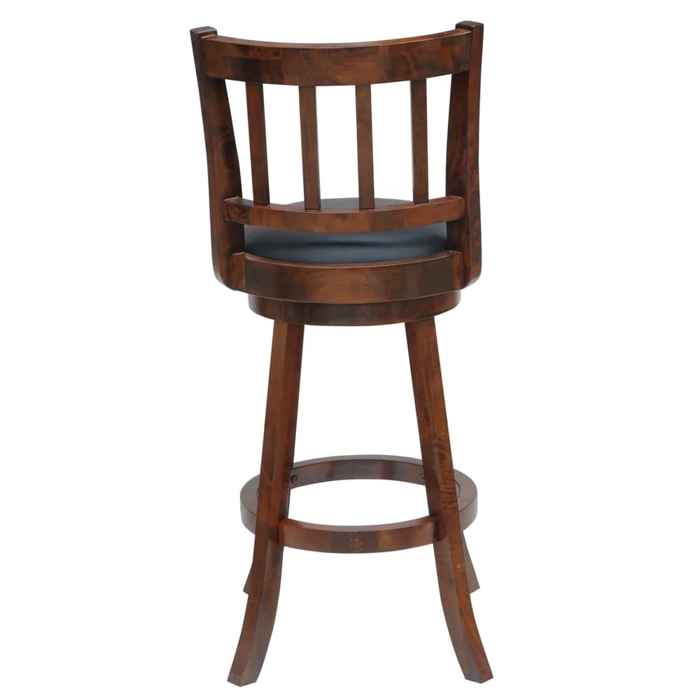 Bloomington 24" Swivel Counter Stool, Walnut