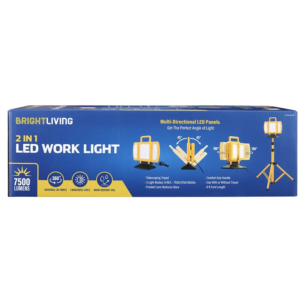 Bright Living 2-in-1 LED Work Light