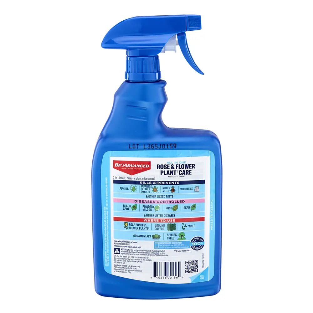 Bio Advanced Rose & Flower Plant Care, 24 oz.