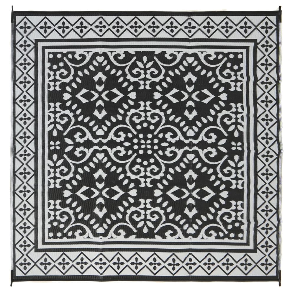 Aurora 9'x9' Reversible Patio Rug