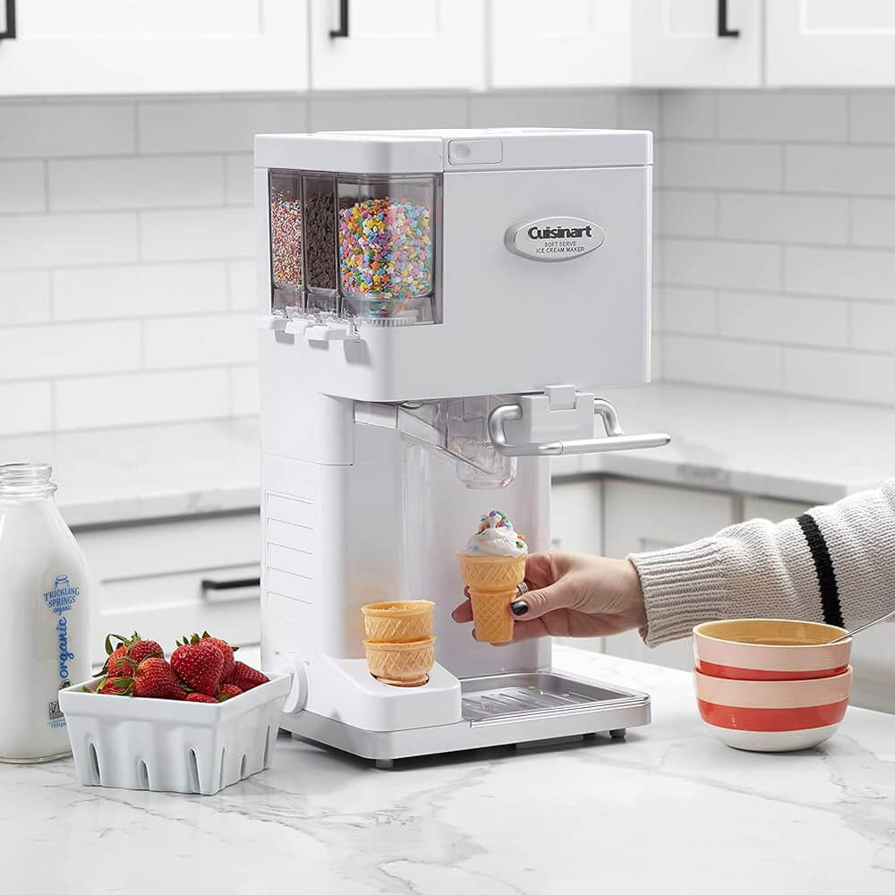 Cuisinart Mix It In Soft Serve Ice Cream Maker (Factory Refurbished)