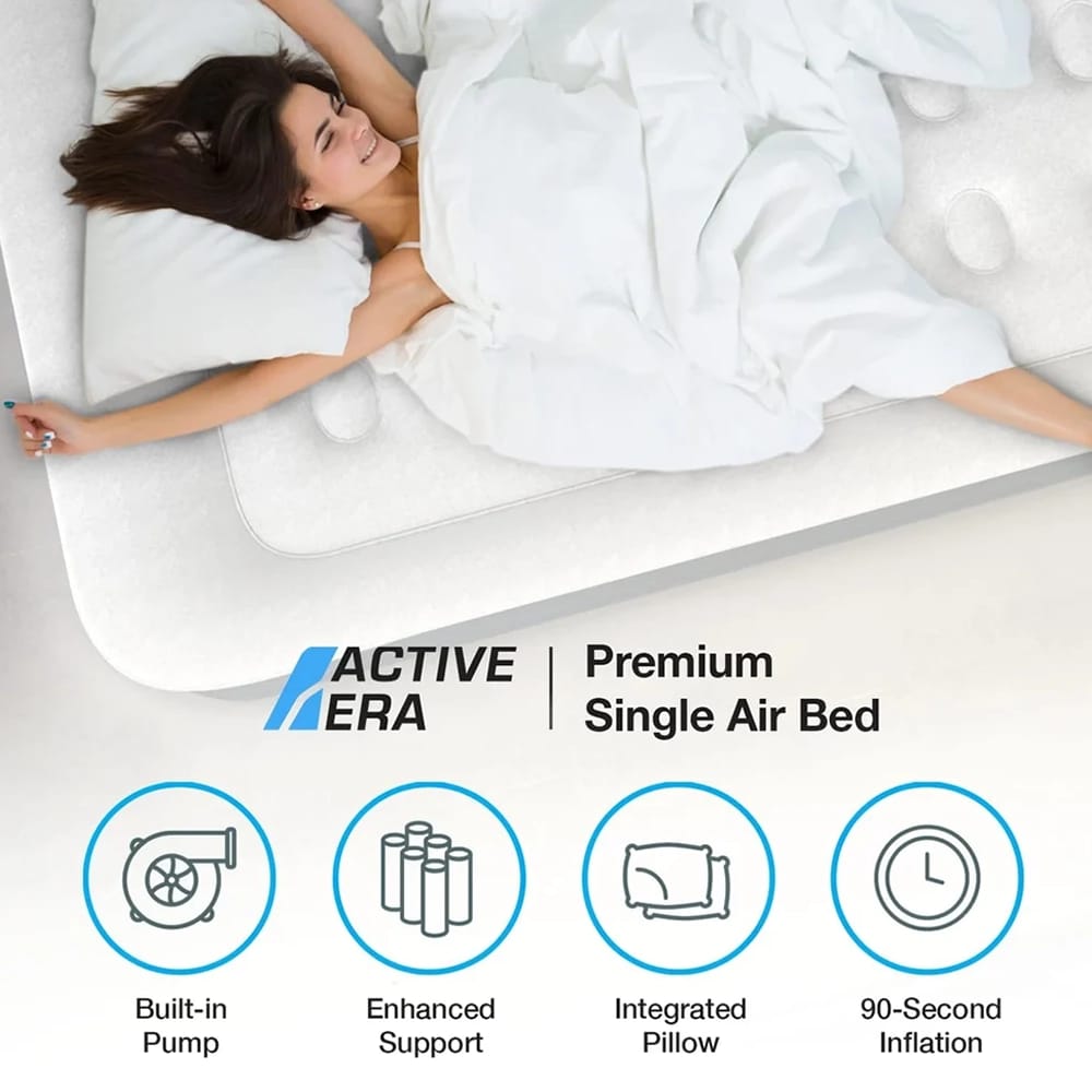 Active Era Premium 20" Self Inflating Air Mattress, Twin