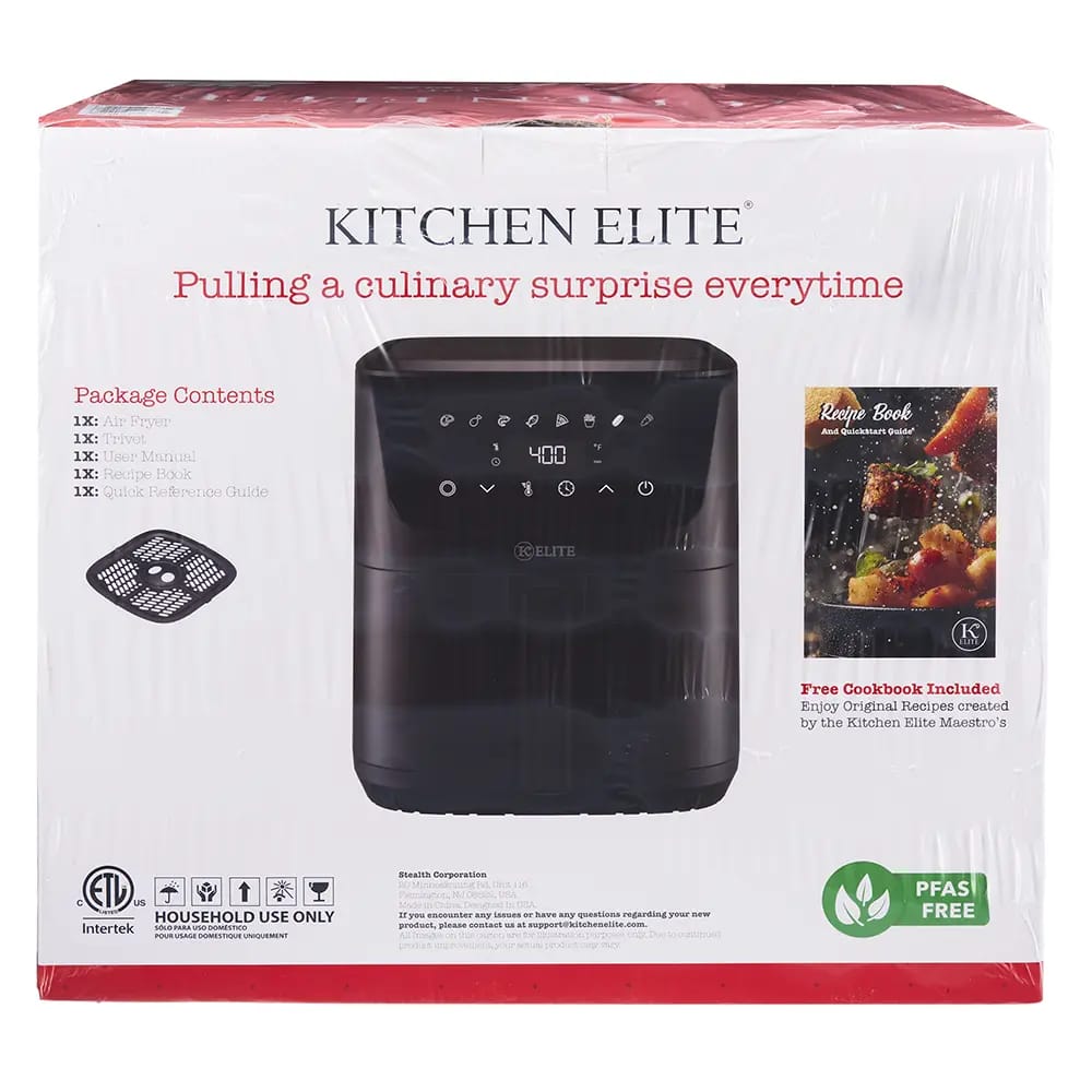 Kitchen Elite Air Fryer, 8 Qt.